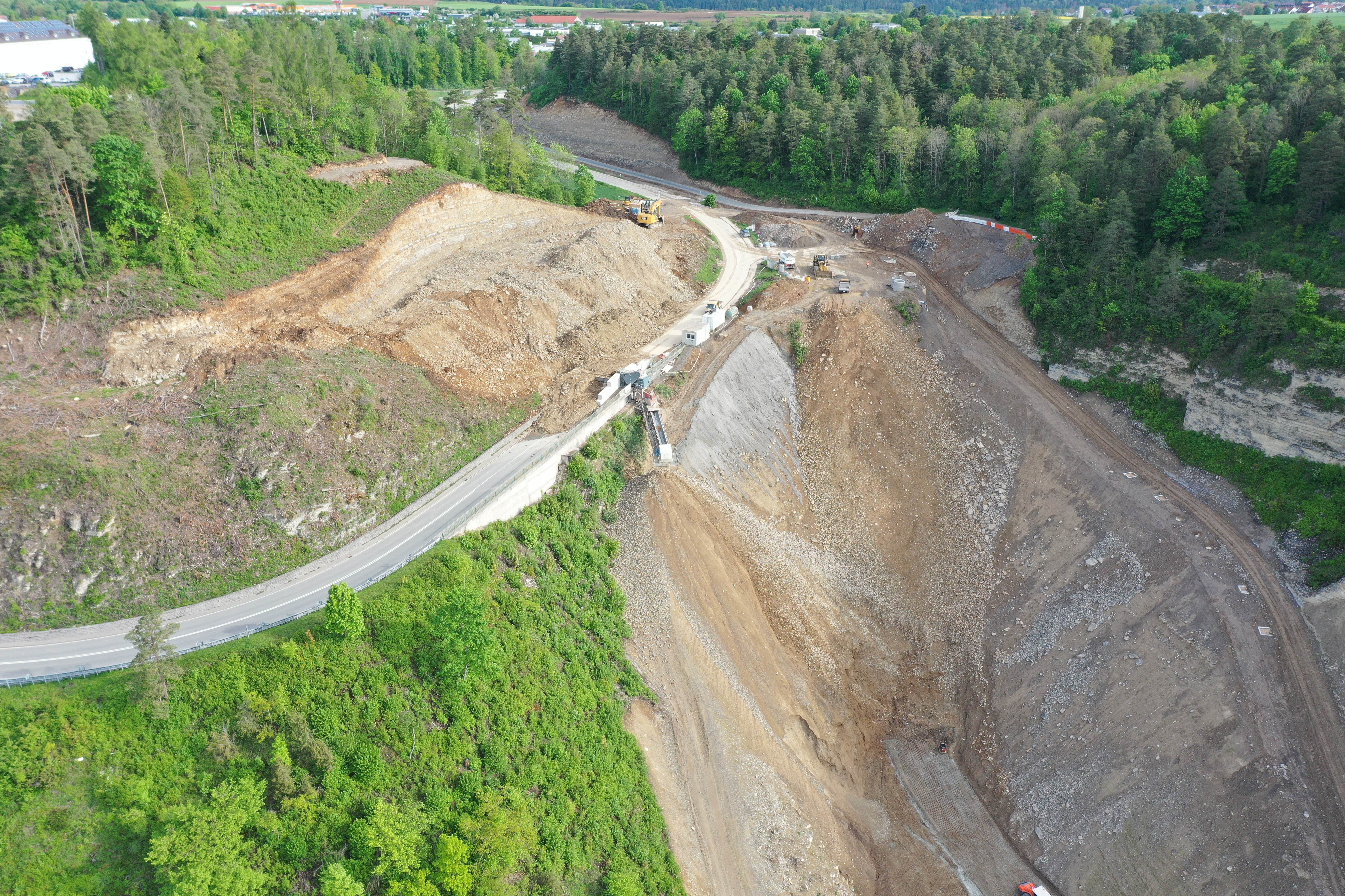 Baustelle am Rauschbart