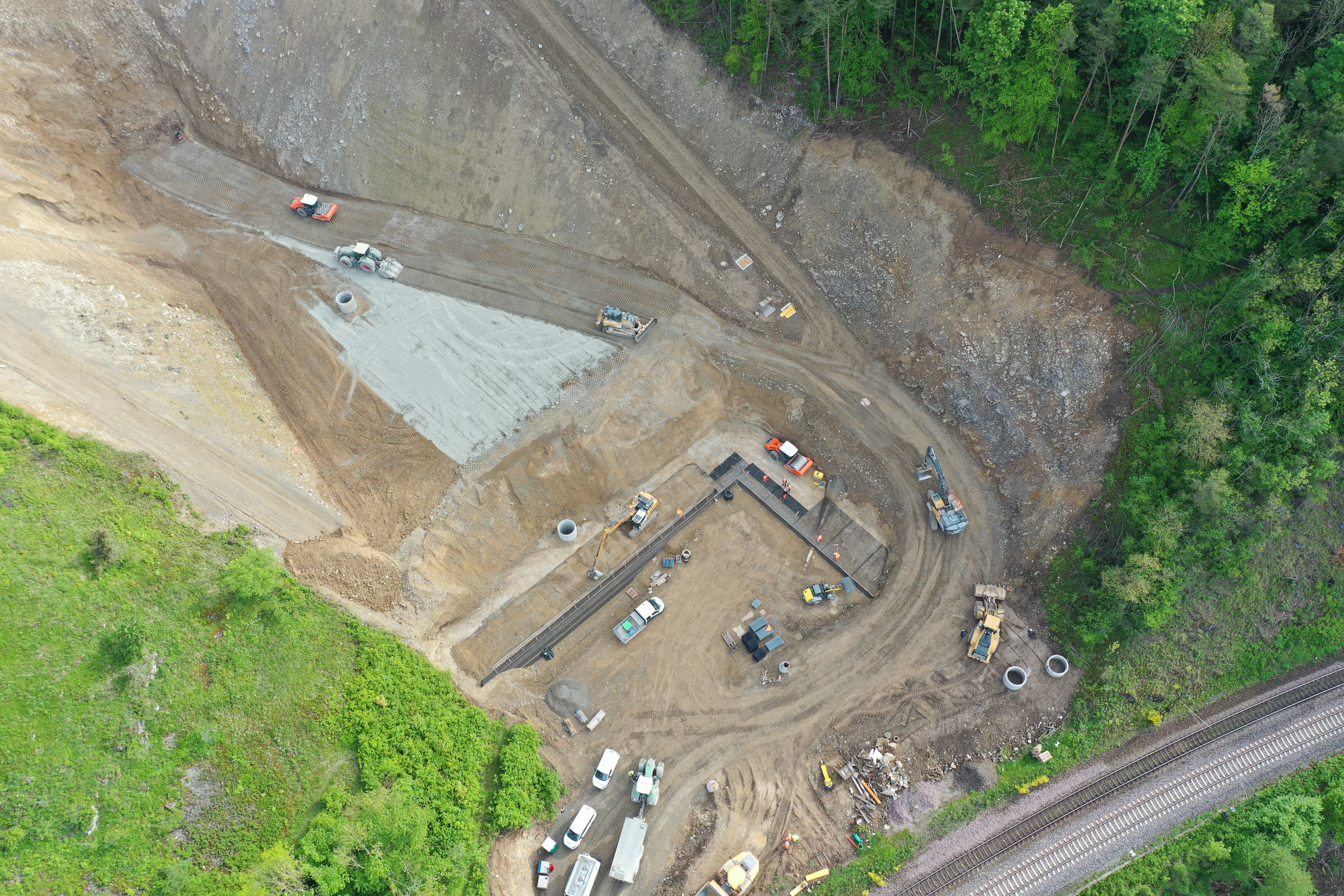 Baustelle am Rauschbart