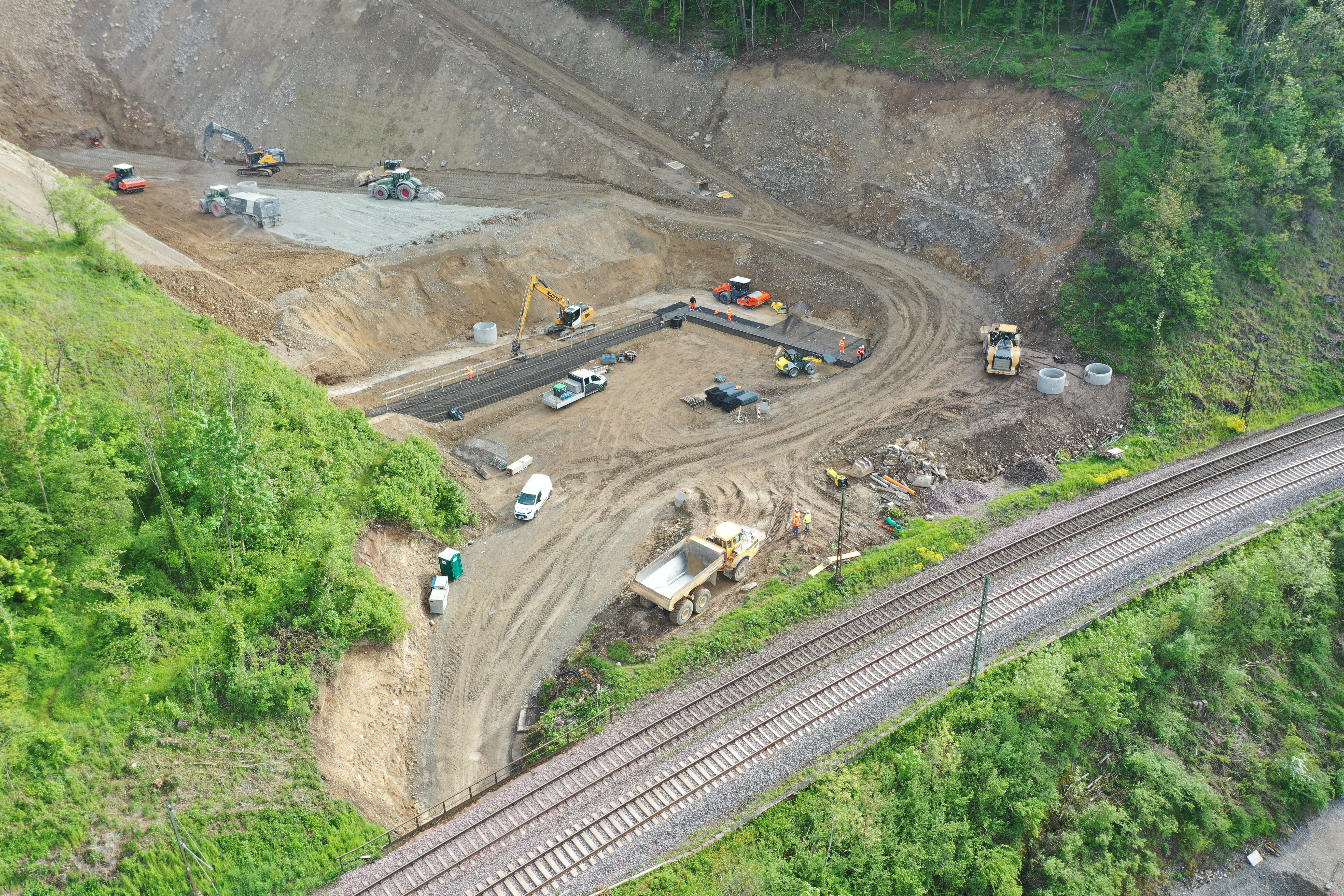 Baustelle am Rauschbart