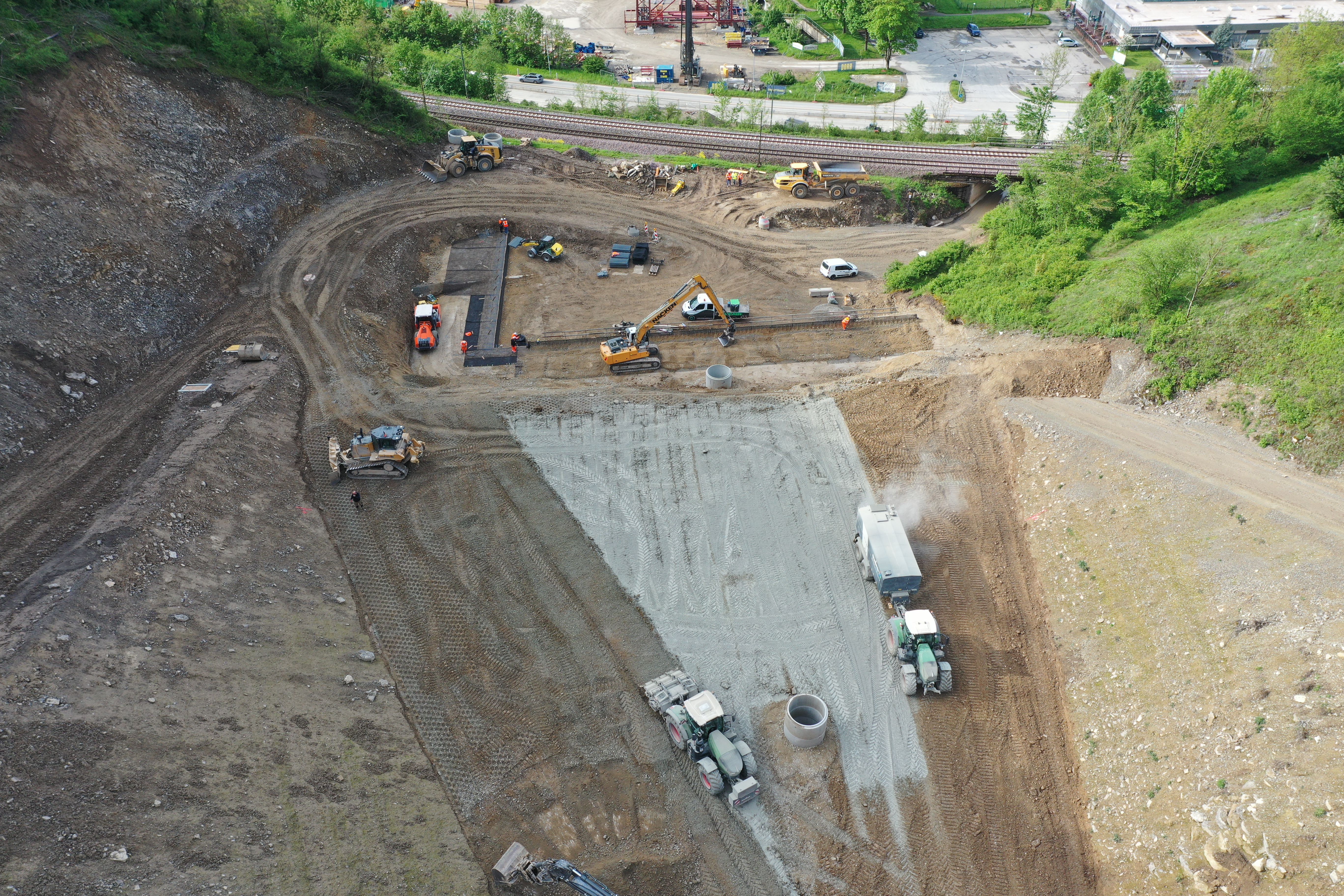 Baustelle am Rauschbart